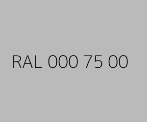 Color RAL 000 75 00 