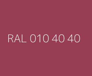 Color RAL 010 40 40 