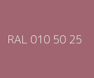 Color RAL 010 50 25 