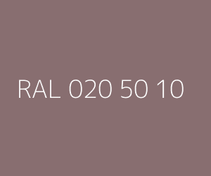 Color RAL 020 50 10 