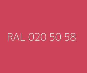 Color RAL 020 50 58 