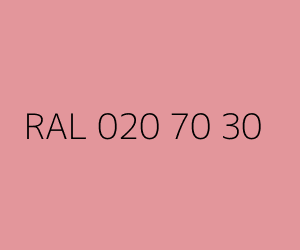 Color RAL 020 70 30 