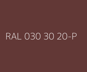 Color RAL 030 30 20-P 
