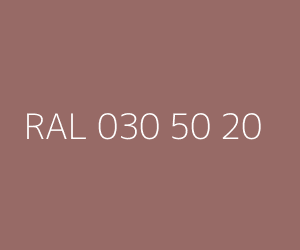 Color RAL 030 50 20 