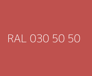Color RAL 030 50 50 