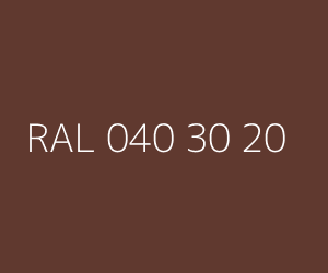 Color RAL 040 30 20 