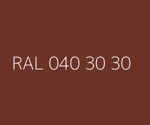 Color RAL 040 30 30 