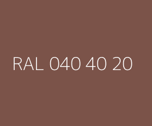Color RAL 040 40 20 