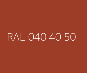 Color RAL 040 40 50 