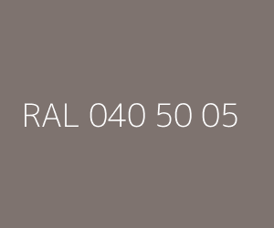 Color RAL 040 50 05 