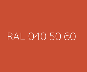 Color RAL 040 50 60 