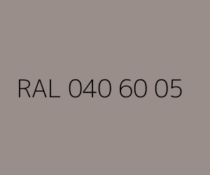 Color RAL 040 60 05 