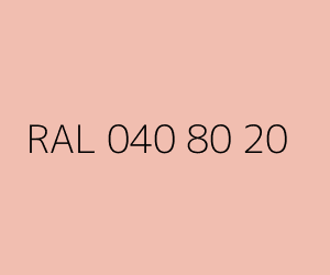 Color RAL 040 80 20 