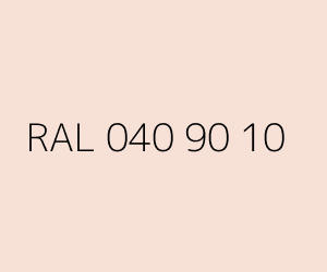 Color RAL 040 90 10 