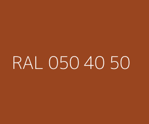 Color RAL 050 40 50 