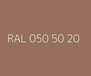 Color RAL 050 50 20 