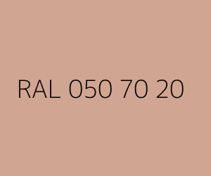 Color RAL 050 70 20 