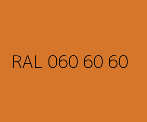 Color RAL 060 60 60 
