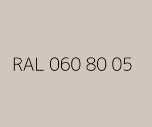 Color RAL 060 80 05 