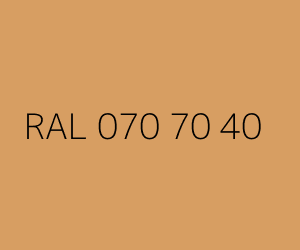 Color RAL 070 70 40 