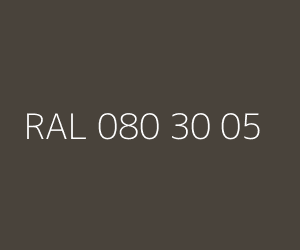 Color RAL 080 30 05 