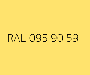 Color RAL 095 90 59 