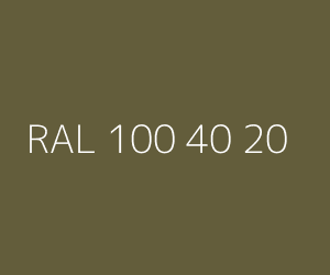 Color RAL 100 40 20 