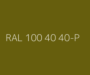 Color RAL 100 40 40-P 