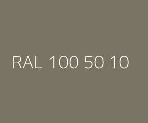 Color RAL 100 50 10 