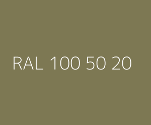 Color RAL 100 50 20 