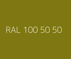 Color RAL 100 50 50 