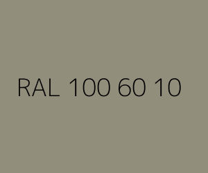 Color RAL 100 60 10 