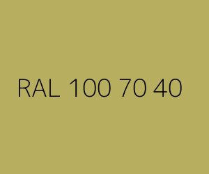 Color RAL 100 70 40 