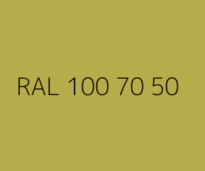 Color RAL 100 70 50 