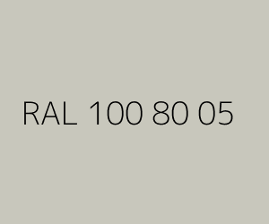Color RAL 100 80 05 