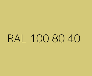 Color RAL 100 80 40 