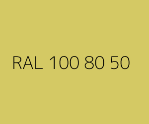 Color RAL 100 80 50 