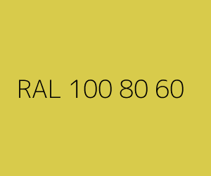 Color RAL 100 80 60 