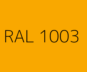 Color RAL 1003 SIGNAL YELLOW