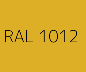 Color RAL 1012 LEMON YELLOW