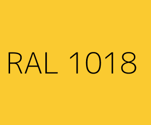 Color RAL 1018 ZINC YELLOW