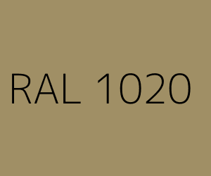 Color RAL 1020 OLIVE YELLOW