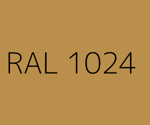 Color RAL 1024 OCHRE YELLOW