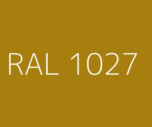 Color RAL 1027 CURRY