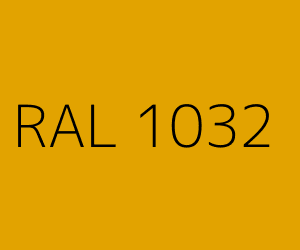 Color RAL 1032 BROOM YELLOW