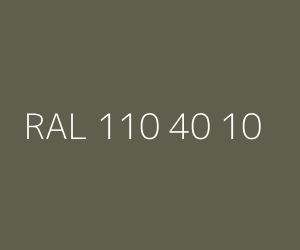 Color RAL 110 40 10 