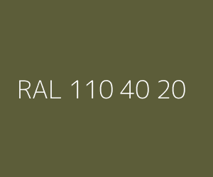 Color RAL 110 40 20 