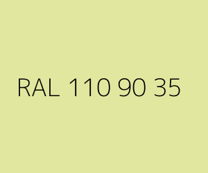 Color RAL 110 90 35 