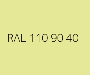 Color RAL 110 90 40 