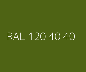 Color RAL 120 40 40 